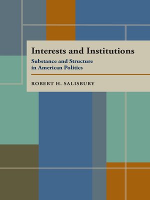 cover image of Interests and Institutions